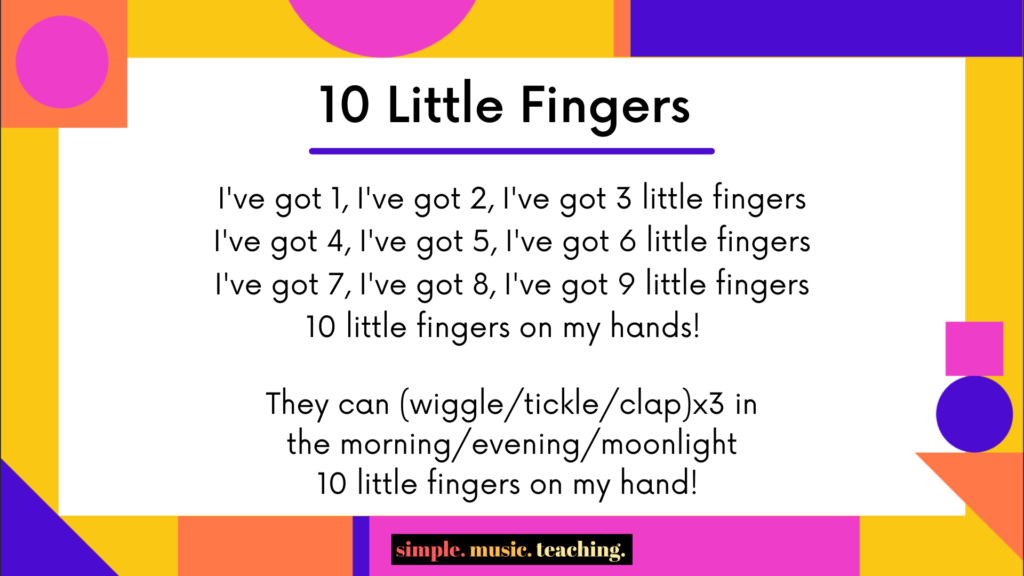 10 little fingers 