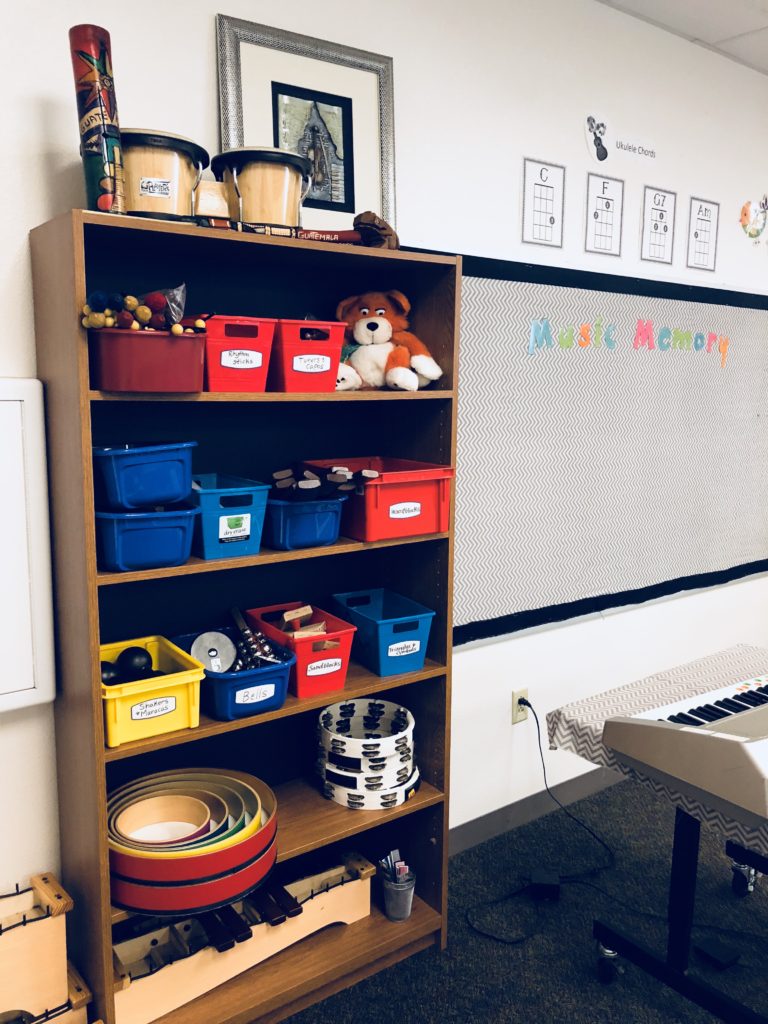 elementary music classroom