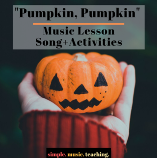 Pumpkin Pumpkin Music Lesson
